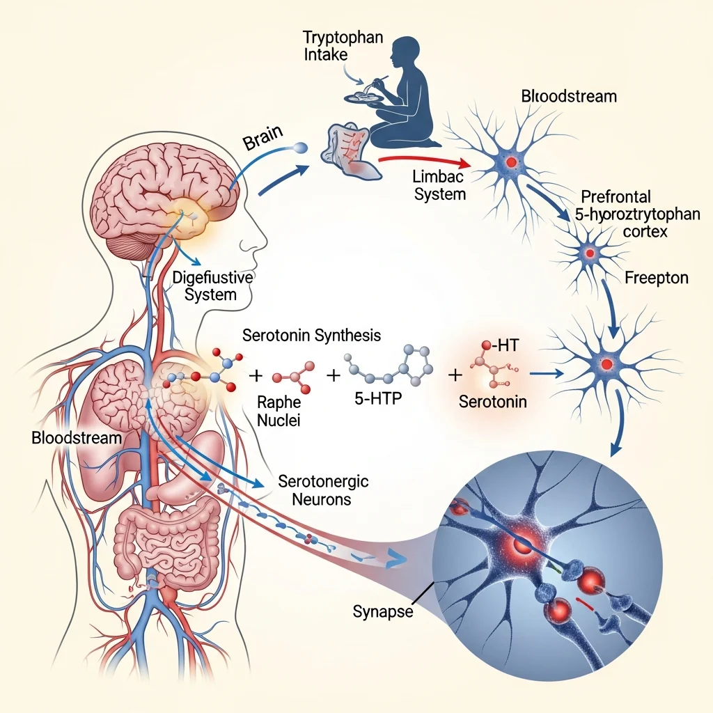 Serotonino kelias žmogaus organizme